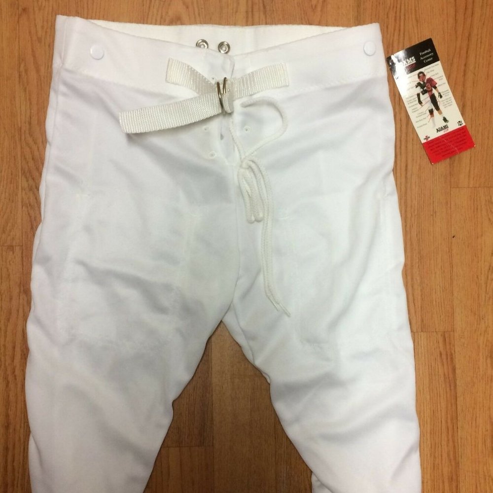 Youth Football Game Practice Pants White